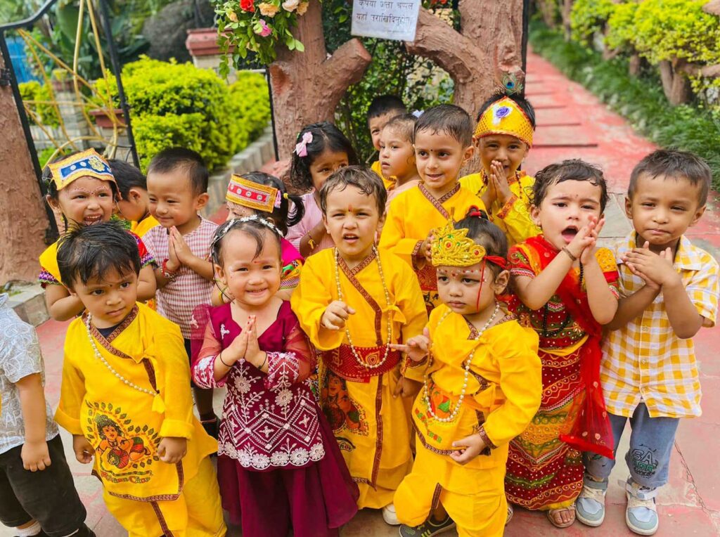 REHDON Montessori Kids Celebrating Krishna Janmastami