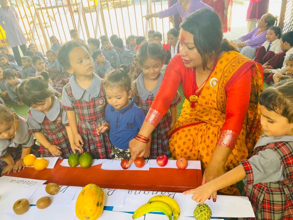 REHDON Montessori Kids Celebrating Fruits Day